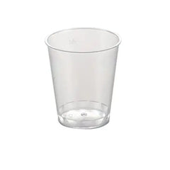1 oz Shot glasses Clear Hard Plastic -Pack of 50Pcs Ampack