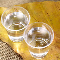 1 oz Shot glasses Clear Hard Plastic -Pack of 50Pcs Ampack