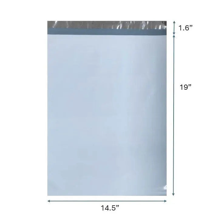 14.5x19 inch 2.5Mil Poly Mailers - Shipping Envelopes - Self sealing plastic Mailing bag - 50Pcs/Pack Ampack