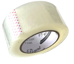 2" x 110 Yards - 1.8 Mil (True Mil) Clear White - Carton Packing Tape - 36 Rolls/Case Ampack