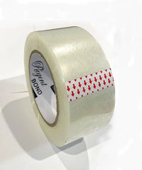 2" x 110 Yards - 1.8 Mil (True Mil) Clear White - Carton Packing Tape - 36 Rolls/Case Ampack