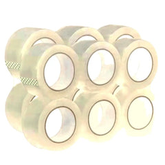 2" x 110 Yards - 1.8 Mil (True Mil) Clear White - Carton Packing Tape - 36 Rolls/Case Ampack