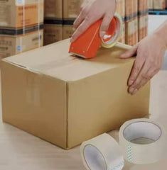 2" x 110 Yards - 2.0 Mil Clear White - Carton Packing Tape - 36 Rolls/Case Ampack