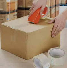 2" x 110 Yards - 2.0 Mil Clear White - Carton Packing Tape - 36 Rolls/Case Ampack