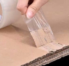 2" x 110 Yards - 2.0 Mil Clear White - Carton Packing Tape - 36 Rolls/Case Ampack