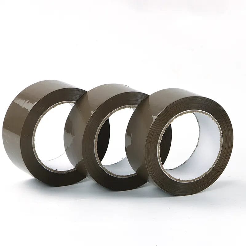 2" x 110 Yards - 2.0 Mil (True Mil) Tan - Carton Packing Tape - 36 Rolls/Case Ampack