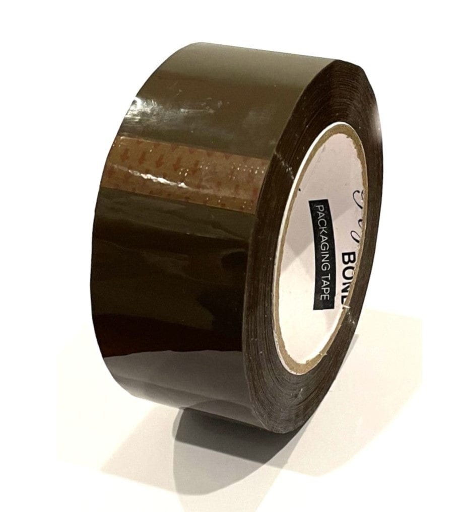 2" x 110 Yards - 2.0 Mil (True Mil) Tan - Carton Packing Tape - 36 Rolls/Case Ampack