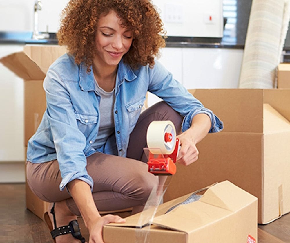 2" x 110 Yards - 2.4 Mil Clear - Carton Packing Tape - 36 Rolls/Case Ampack