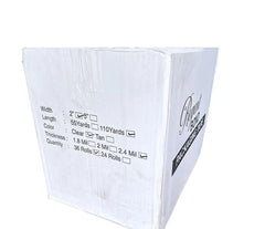 2" x 110 Yards - 2.4 Mil (True Mil) Clear - Carton Packing Tape - 36 Rolls/Case Ampack