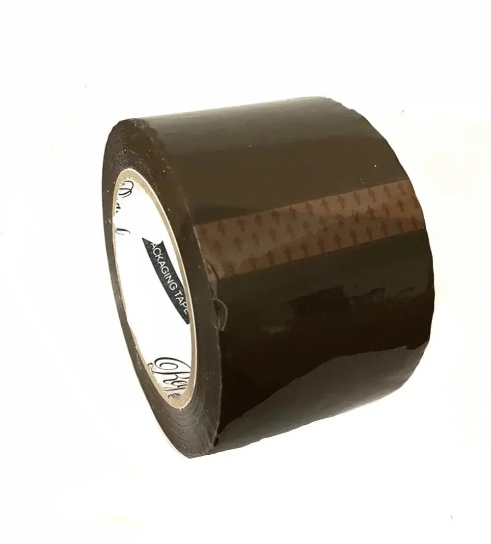 3" x 110 Yards - 2.0 Mil (True Mil) Tan - Carton Packing Tape - 24 Rolls/Case Ampack
