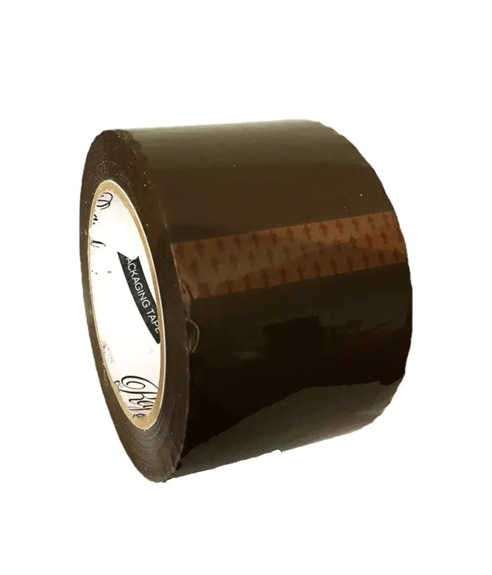 3" x 110 Yards - 2.0 Mil (True Mil) Tan - Carton Packing Tape - 24 Rolls/Case Ampack