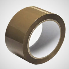 3" x 110 Yards - 2.4 Mil Tan - Carton Packing Tape - 24 Rolls/Case Ampack