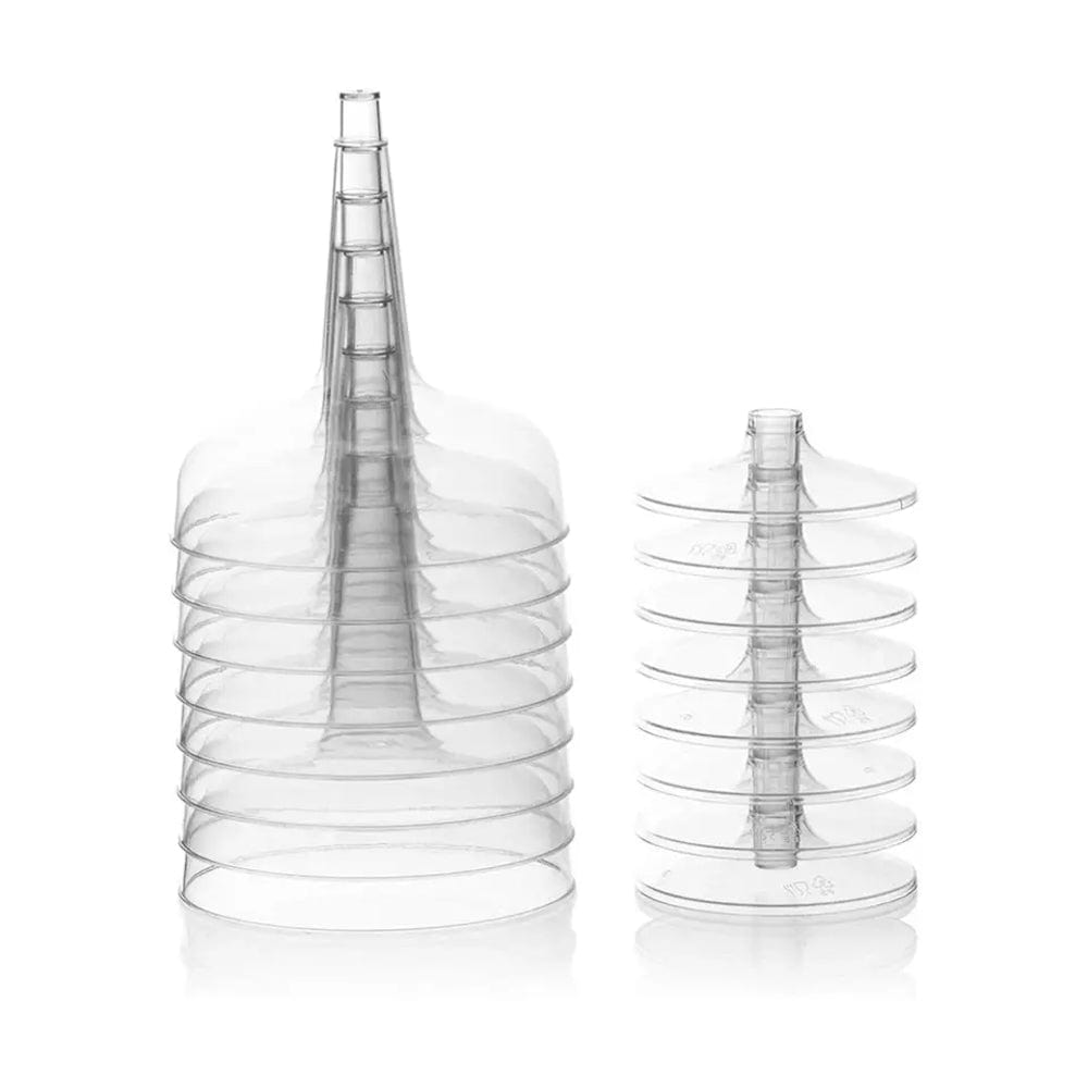 4 oz Champagne glasses Clear Hard Plastic -Pack of 6Pcs Ampack