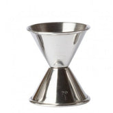 Double Jigger, Stainless Steel 1 Oz. 1-1/4 Oz Ampack