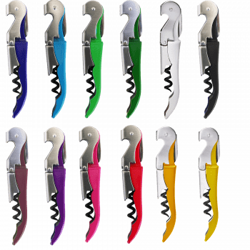 Duo Lever Corkscrew-Stainless steel boot double lever and serrated blade Ampack