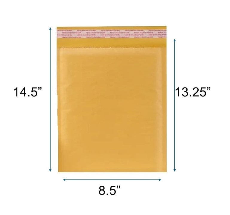 Kraft Bubble Mailer-Shipping bag-Padded Self Seal Envelope#3 - 8.5x14.5 - 100 Pcs/Cs Ampack