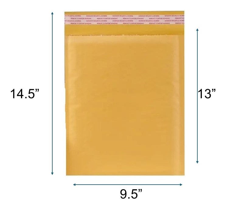 Kraft Bubble Mailer-Shipping bag-Padded Self Seal Envelope#4 - 9.5x14.5 - 100 Pcs/Cs Ampack