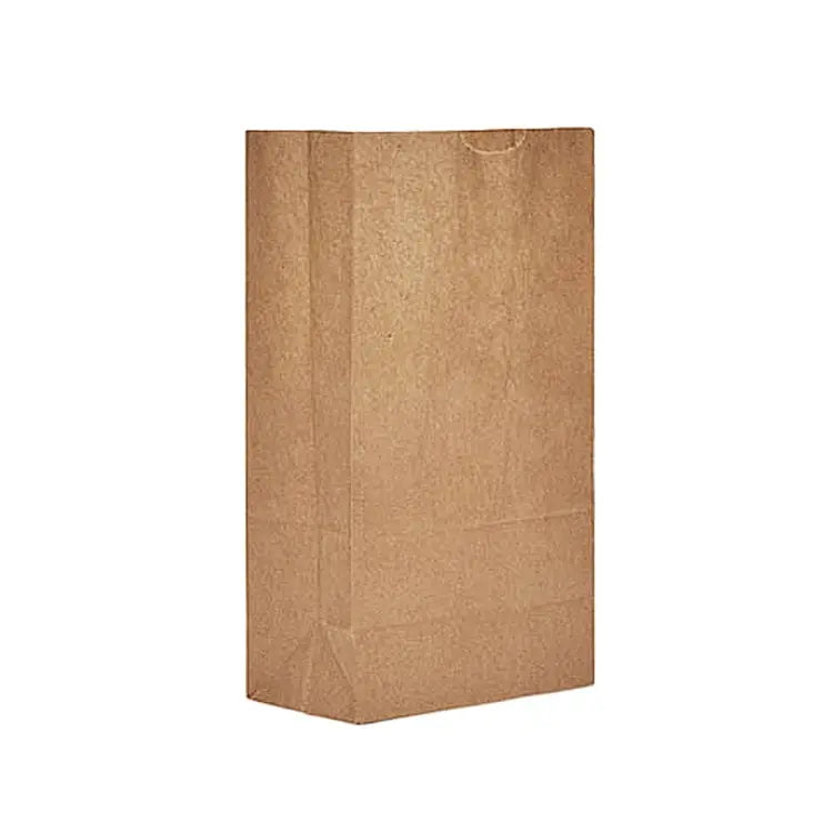 Kraft paper Bag #12 (XXX Heavy Duty) Brown - 7.125x 4.5x 13.75 400Pcs Ampack