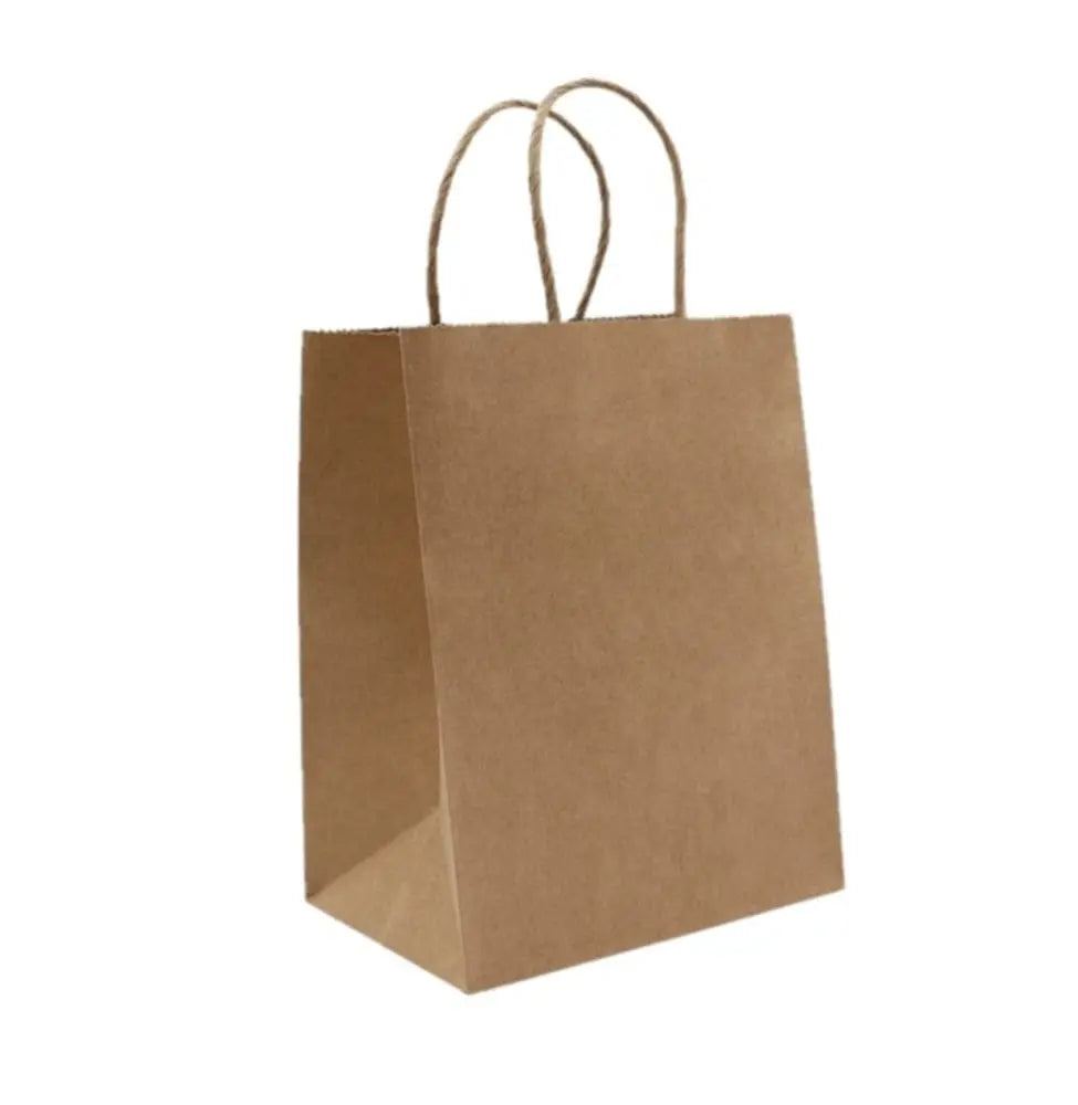 Kraft Paper Bag with Twisted Handles - Debbie- 10 x 5 x 13 -250Pcs Ampack