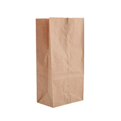 Kraft Paper Brown SOS Grocery Bags 40Lbs #25 - 500 Pcs/Pack Ampack