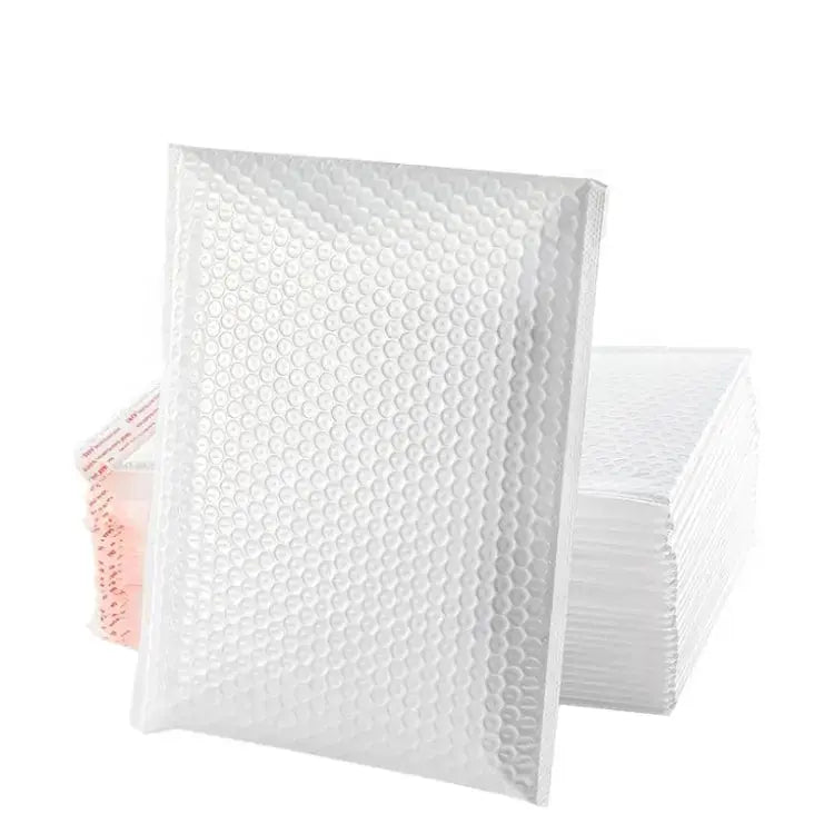 Poly Bubble Mailer, Self-Seal waterproof bubble padded mailing envelopes 10.5x16 inch #5 - 100 Pcs/Cs Ampack
