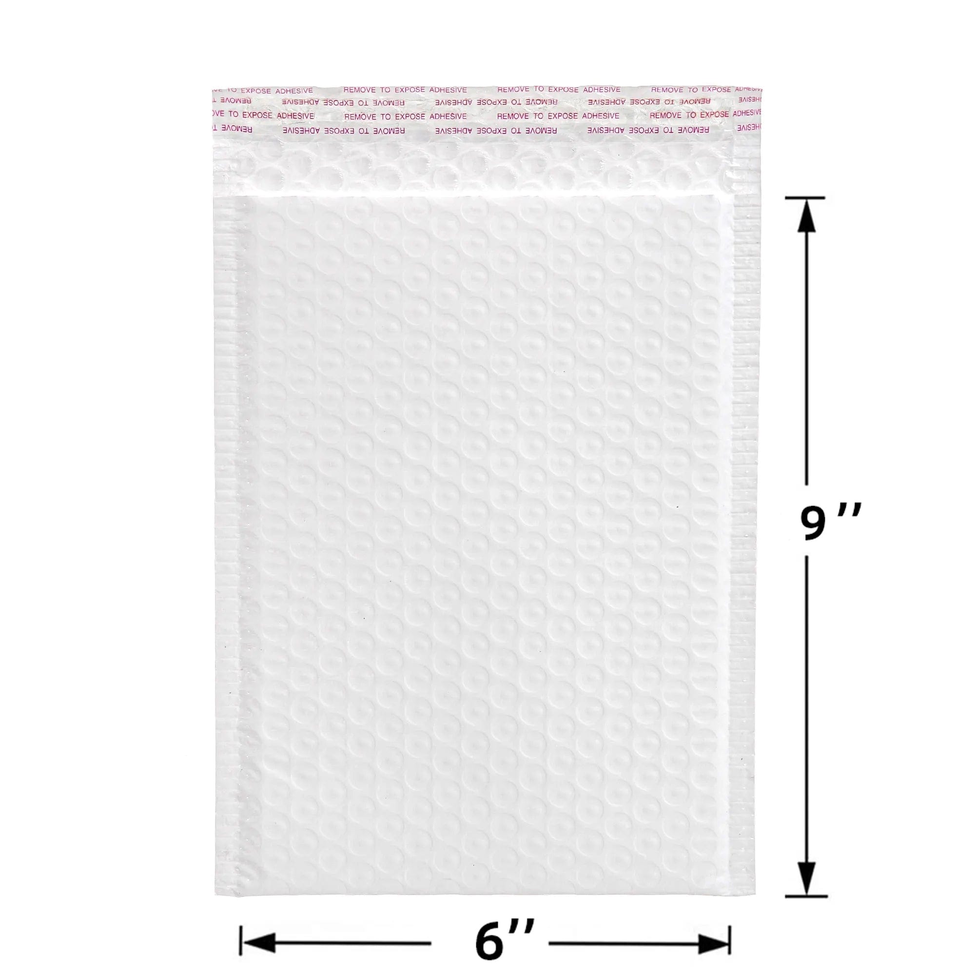 Poly Bubble Mailer, Self-Seal waterproof bubble padded mailing envelopes 6x10 inch #0 - 250 Pcs/Cs Ampack