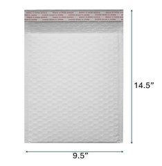 Poly Bubble Mailer, Self-Seal waterproof bubble padded mailing envelopes 9.5x14.5 inch #4 - 100 Pcs/Cs Ampack