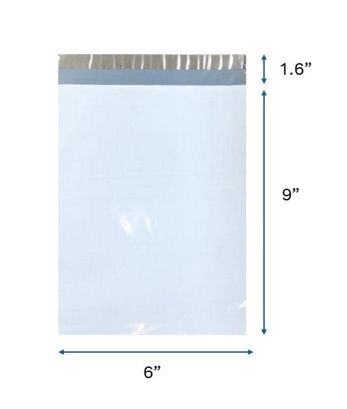 Poly Mailers - Shipping Envelopes - Self sealing plastic Mailing bag 6x9 inches 2Mil-1000Pcs/Cs Ampack