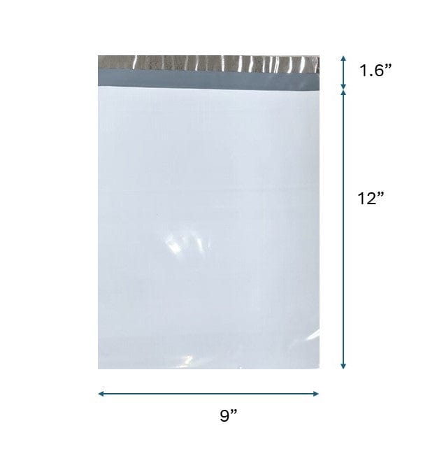 Poly Mailers - Shipping Envelopes - Self sealing plastic Mailing bag 9x12 inches 2Mil-1000Pcs/Cs Ampack
