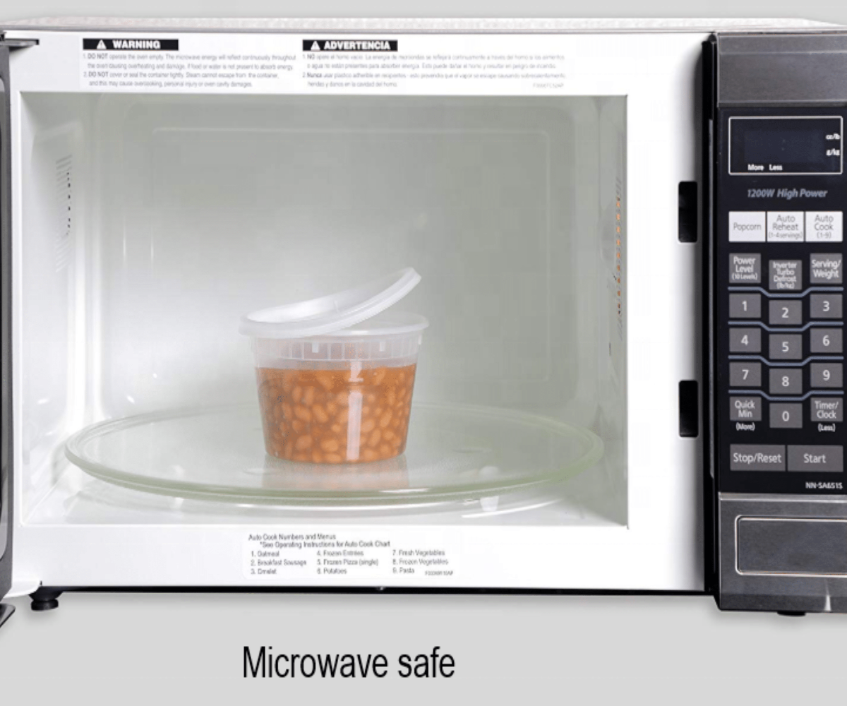 Deli Containers Heavy-duty with airtight lids- 32 Oz -240 sets/case - Ampack