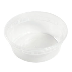 Deli Containers Standard for food storage and takeout - 8 oz - 500 Pcs/case - Ampack