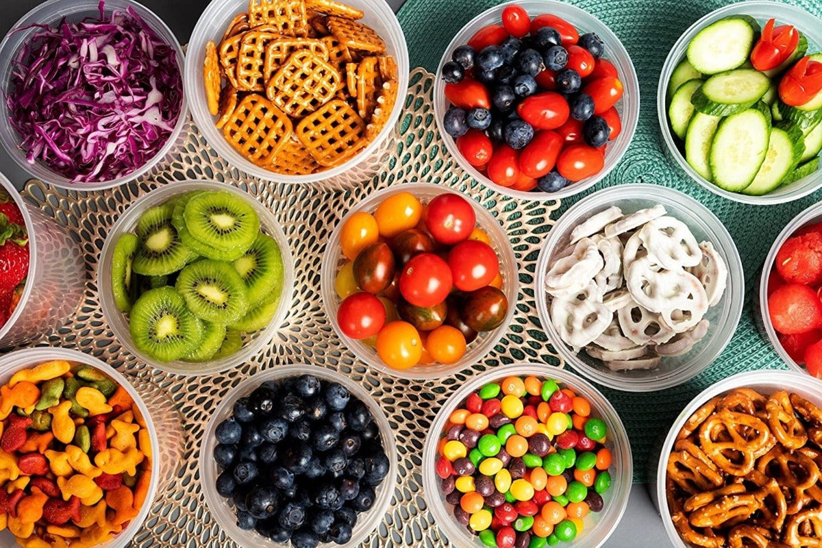 Deli Containers Standard for food storage and takeout - 8 oz - 500 Pcs/case - Ampack