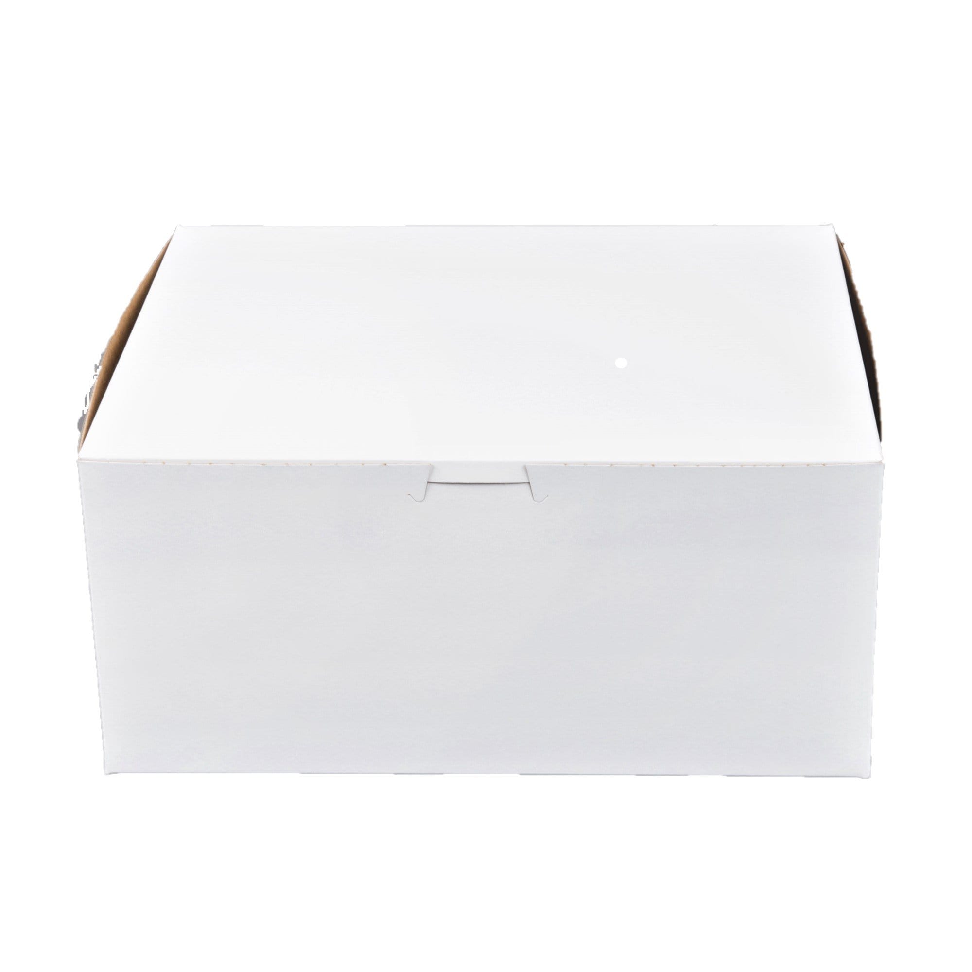Cake / Bakery Box 10"x10"x5.5"-White Ampack