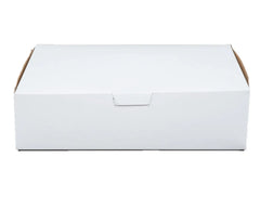 Cake/Bakery Box 19"x14"x5"-White (Half sheet) Ampack