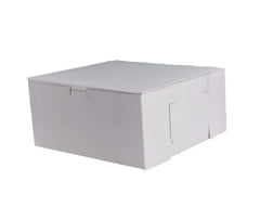 Cake / Bakery Box 9"x9"x5" White Ampack
