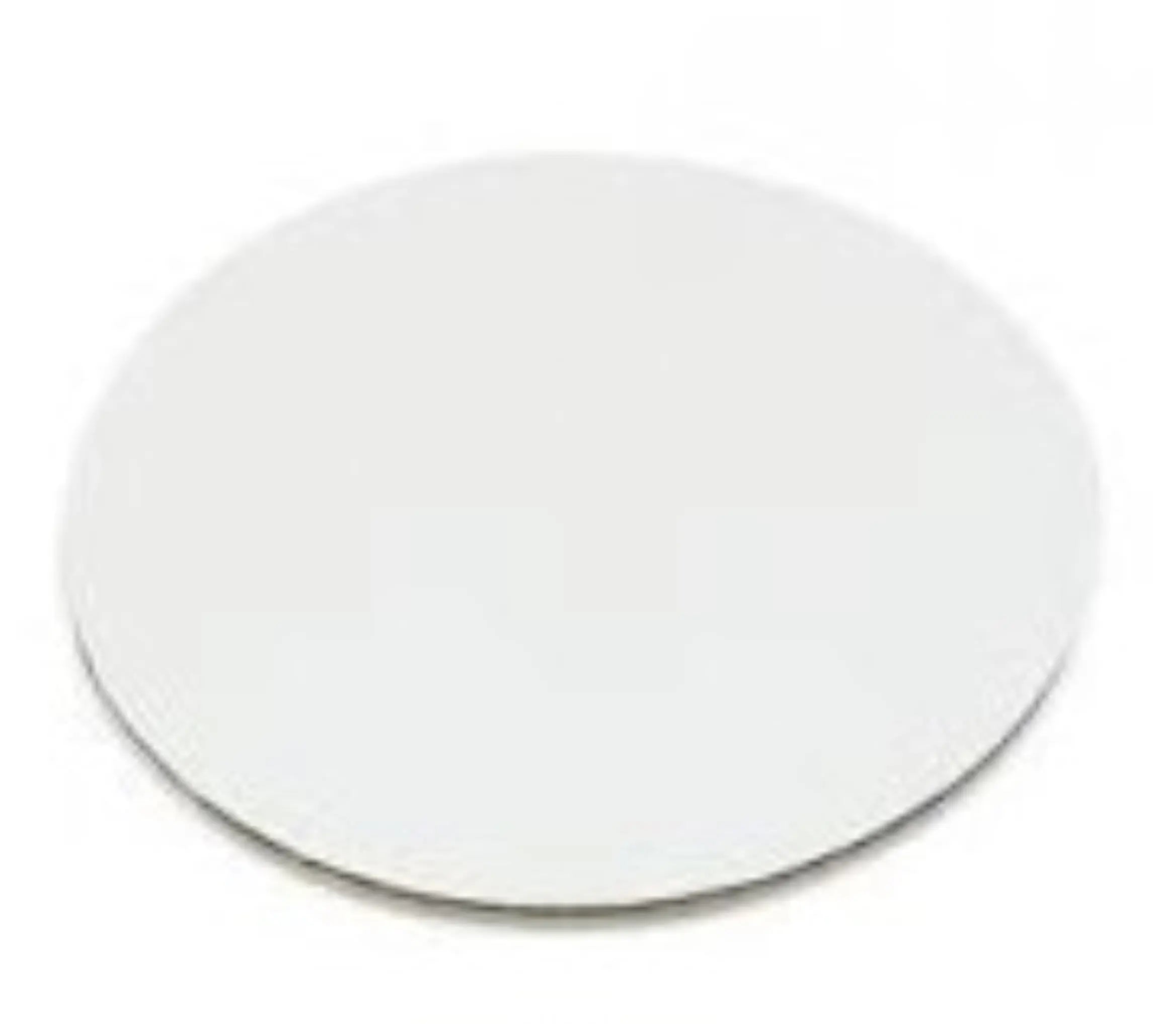 Cake Circle- White 10" corrugated 25Pcs Ampack