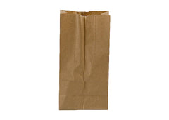 Kraft Paper Brown SOS Grocery Bags 35Lbs #6 - Pack of 500Pcs - Ampack