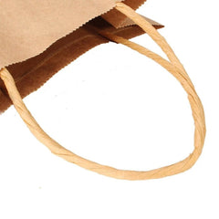 Kraft Paper Bag with Twisted Handles - Debbie- 10 x 5 x 13 -250Pcs - Ampack