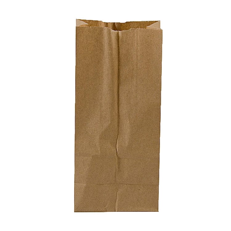 Kraft Paper Brown SOS Grocery Bags 35Lbs #6 - Pack of 500Pcs Ampack