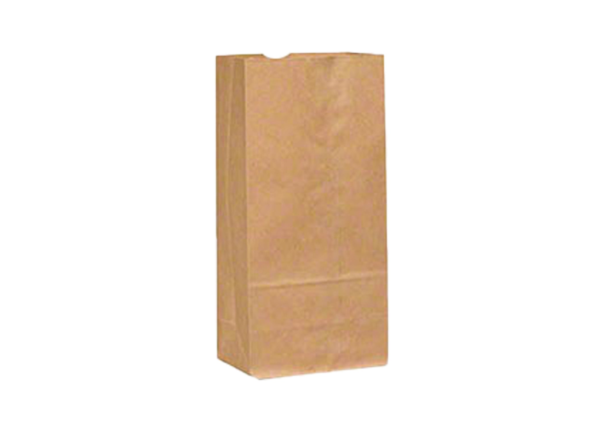 Kraft Paper Brown SOS Grocery Bags 35Lbs #10 Pack of 500 Pcs - Ampack