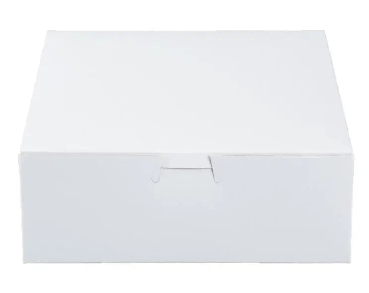 Pie box/Bakery box 8"x8"x2.5" White Ampack