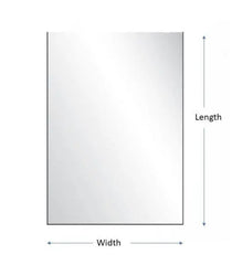 Poly bags Layflat Open end -Clear 5x7 1Mil 1000Pcs/Case Ampack