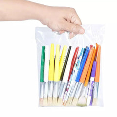 Poly bags Lip and Tape Resealable 10x12 1.5Mil with Suffocation Warning- 1000Pcs/Case Ampack
