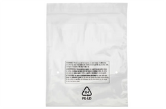 Poly bags Lip and Tape Resealable 16x24 1.5Mil with Vent holes and Suffocation Warning-500Pcs/Case Ampack