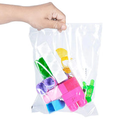 Poly bags Lip and Tape Resealable 8x10 1.5Mil with Suffocation Warning- 1000Pcs/Case Ampack