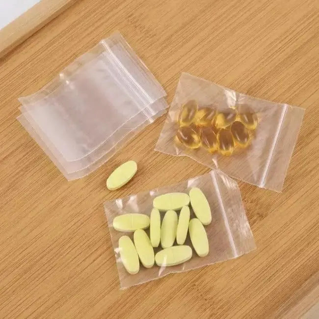 Poly bags Reclosable Ziplock 2x3 2Mil 1000Pcs/Case Ampack