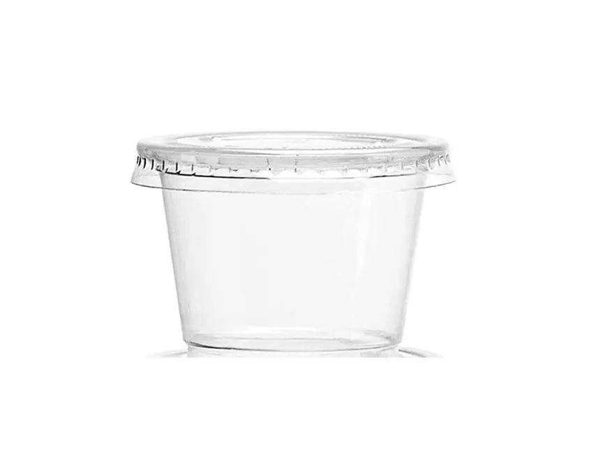 Souffle Cup / Portion cup Round- 4 oz Clear- 2500 Pcs/Case - Ampack
