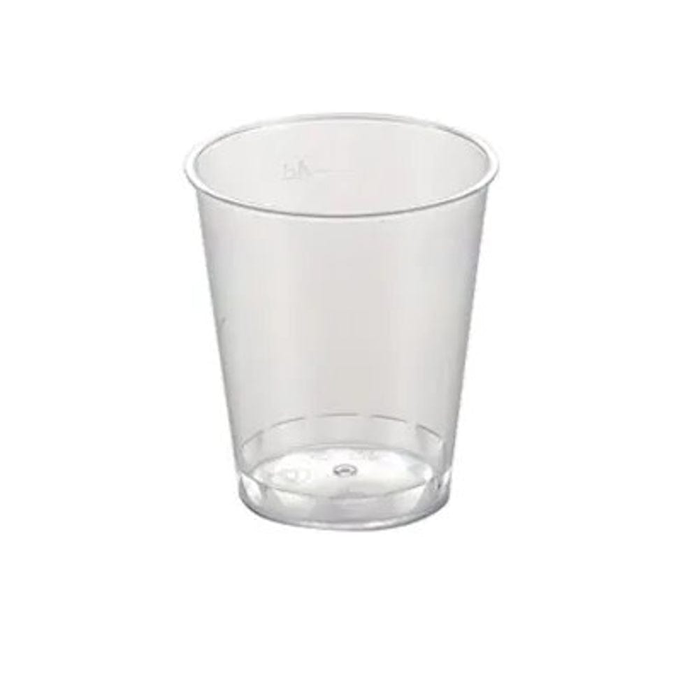 1 oz Shot glasses Clear Hard Plastic -Pack of 50Pcs Ampack