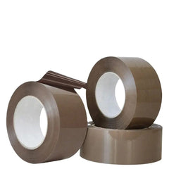 2" x 110 Yards - 2.0 Mil - Tan - Carton Packing Tape - 36 Rolls/Case Ampack