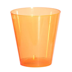 9 oz Neon Tumbler Hard Plastic Glasses  -10 Ct. Ampack